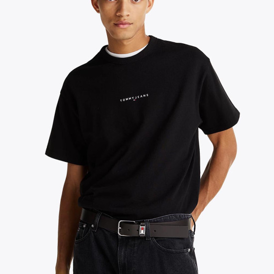 Tommy Hilfiger Ανδρική κοντομάνικη μπλούζα Logo Embroidery Relaxed T-Shirt